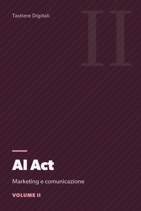 Copertina di AI Act, volume 2: Trasparenza e contenuti